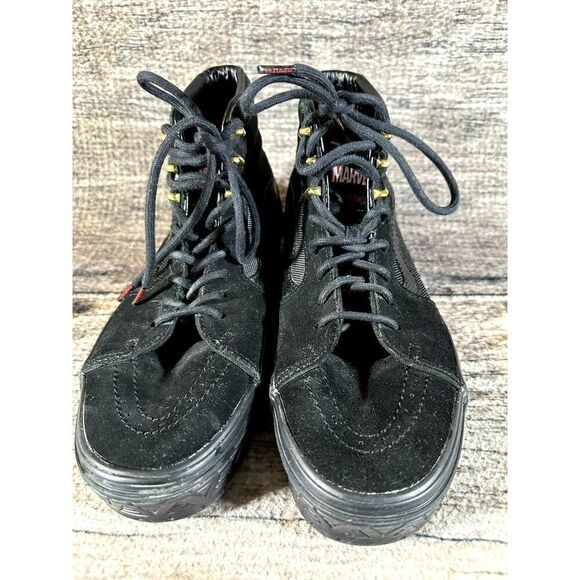Vans x Marvel Black Panther Limited Edition SK8-HI High Top Sneaker Men's 8 - Picture 2 of 10